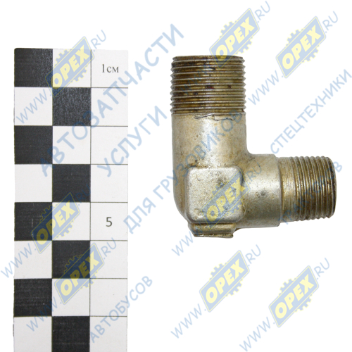 1522-3514033 Фитинг Угольник Рнаруж=М18х1,25/М20х1,5 L=40х45 МТЗ РУП1